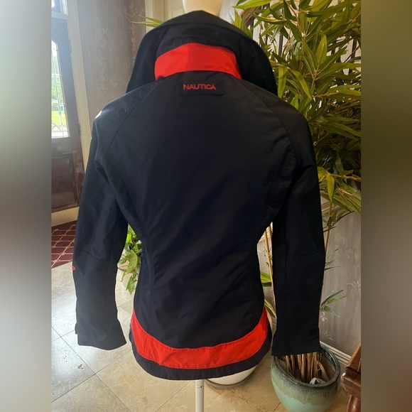 Nautica ladies windbreaker/jacket, extra small NWOT navy, and red - Picture 6 of 14